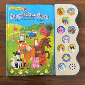 Busy Noisy Farm A Noisy Adventure on a Busy Farm Sound Board Book